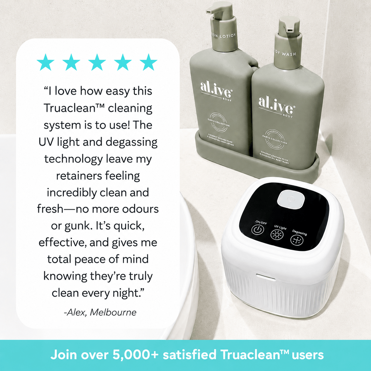 Truaclean™ Ultrasonic Cleaning System