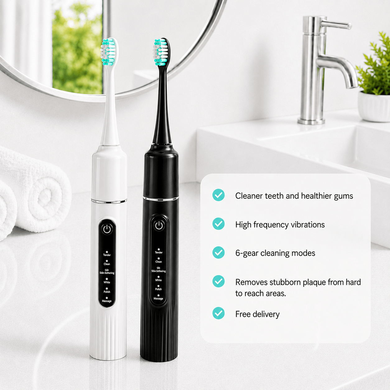 Truaclean™Electric Teeth Cleaner